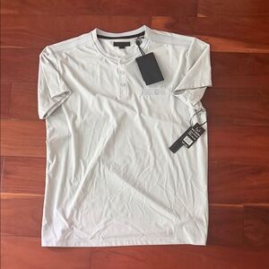 Casual Light Gray Button Down Shirt